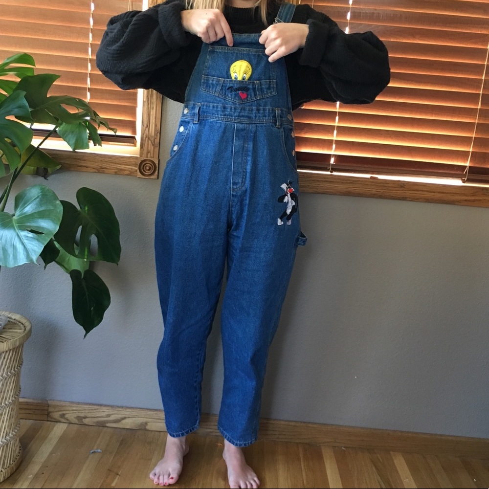 VTG Looney Tunes Overalls - Picture 2 of 8